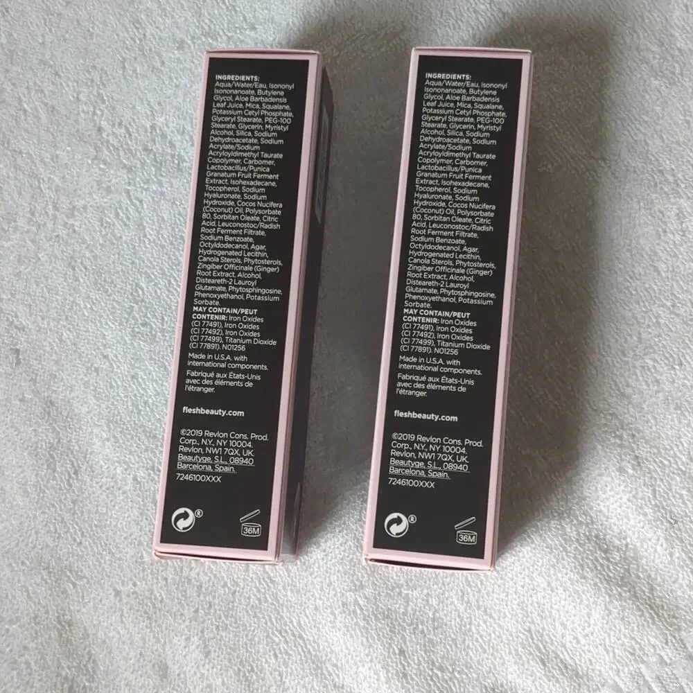 FLESH Pure Flesh Liquid Foundation Lot 09 HONEY NEUTRAL Skin Clean NIB Lot of 2‎